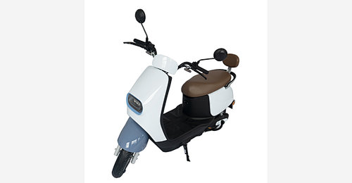 A21 EEC electric scooter in white